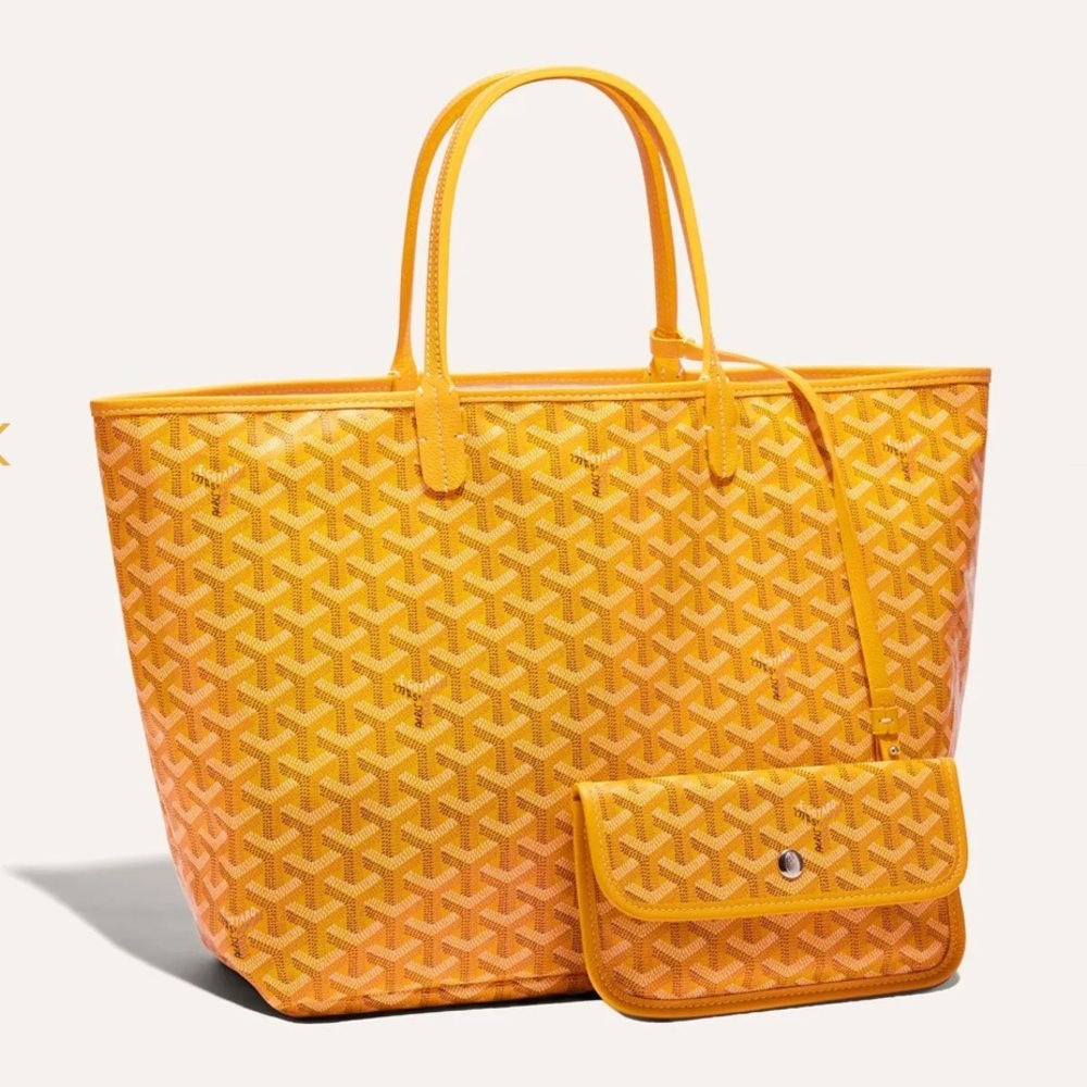 NWT Goyard Saint Louis PM Tote - Yellow - Picture 4 of 4